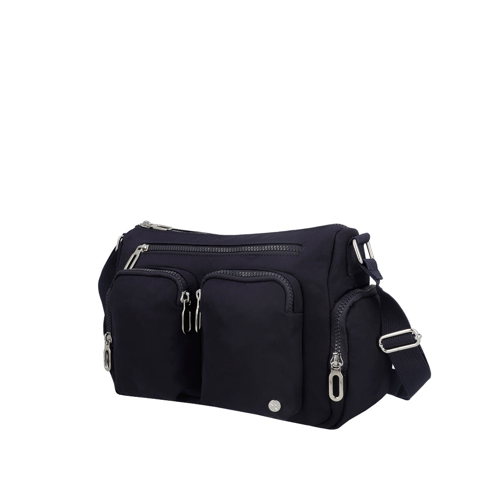 saxoline Bandolera Lucca azul M Promoción trimestral