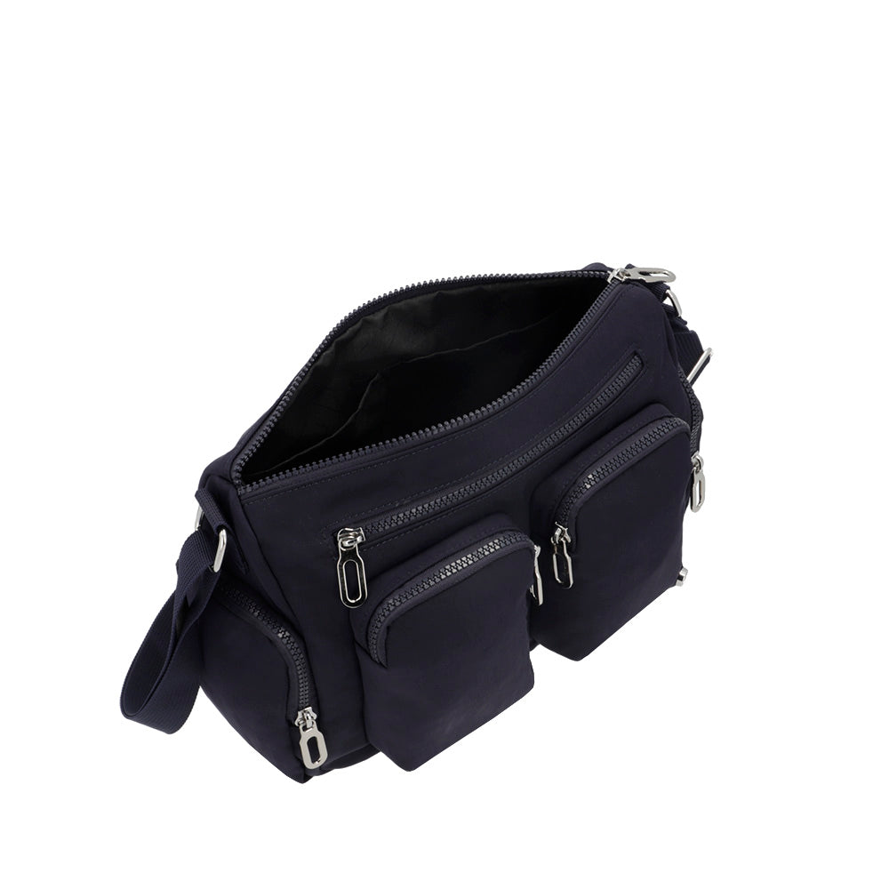 saxoline Bandolera Lucca azul M Promoción trimestral
