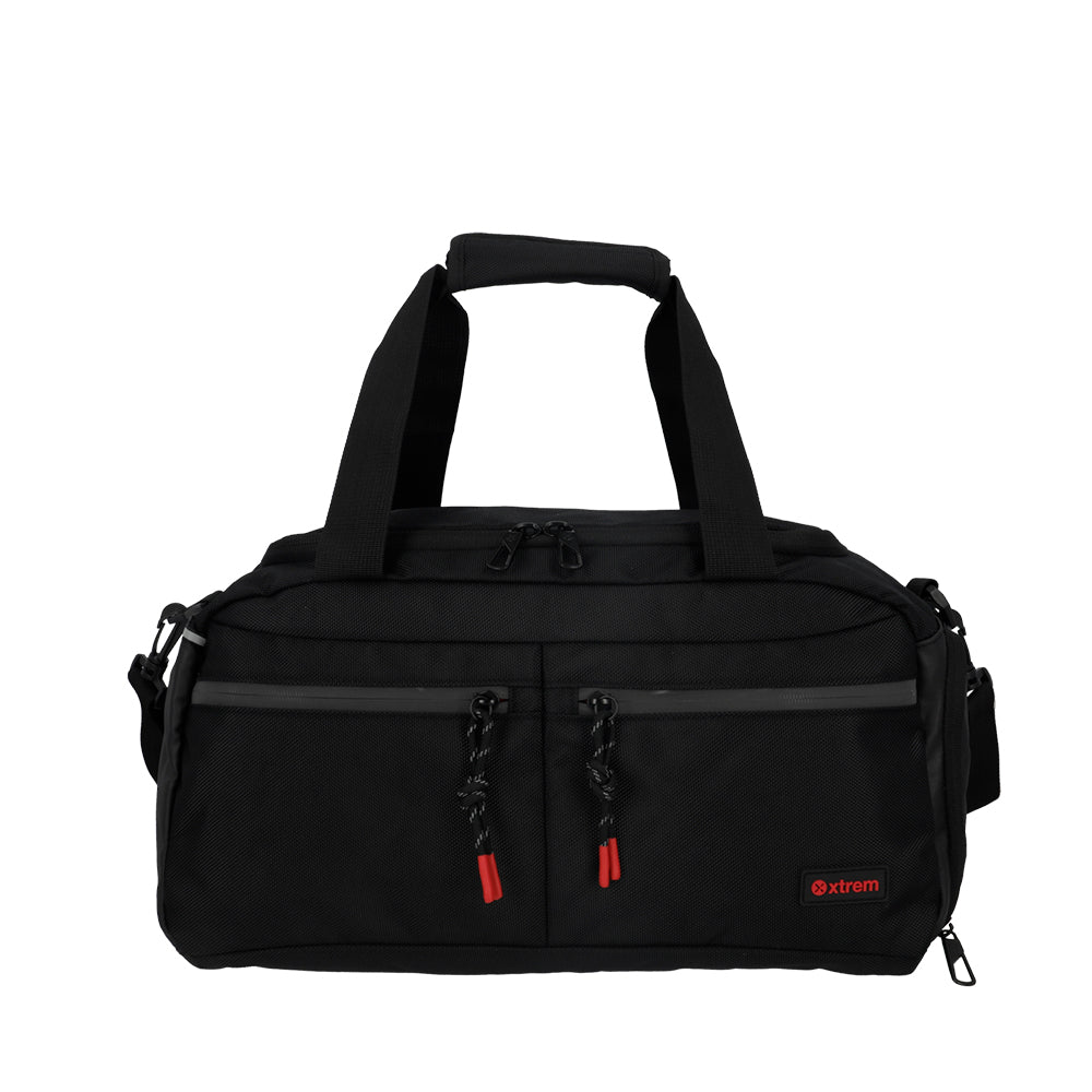 saxoline Bolso deportivo Quest negro/rojo