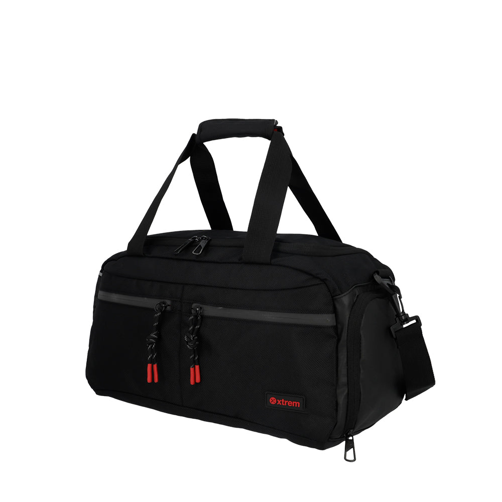saxoline Bolso deportivo Quest negro/rojo Rebajas de fin de temporada