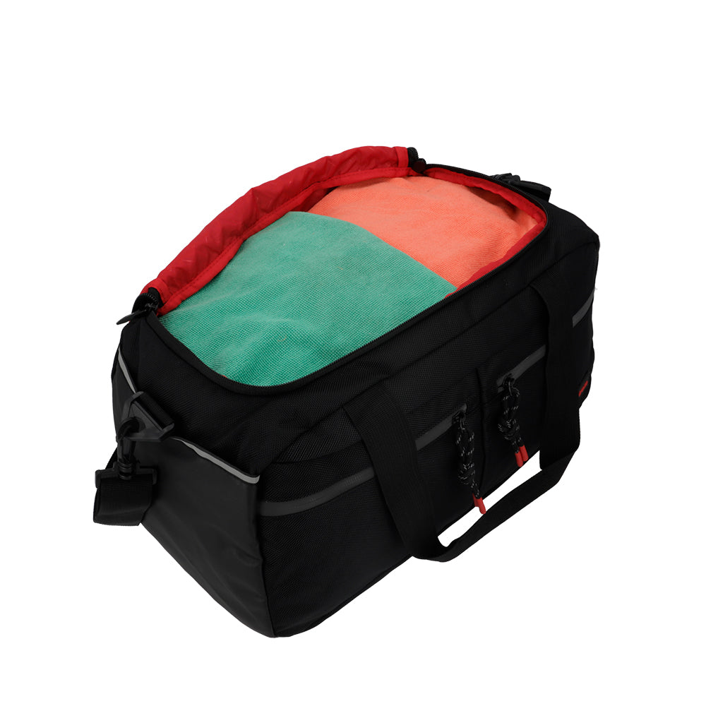 saxoline Bolso deportivo Quest negro/rojo Rebajas de fin de temporada