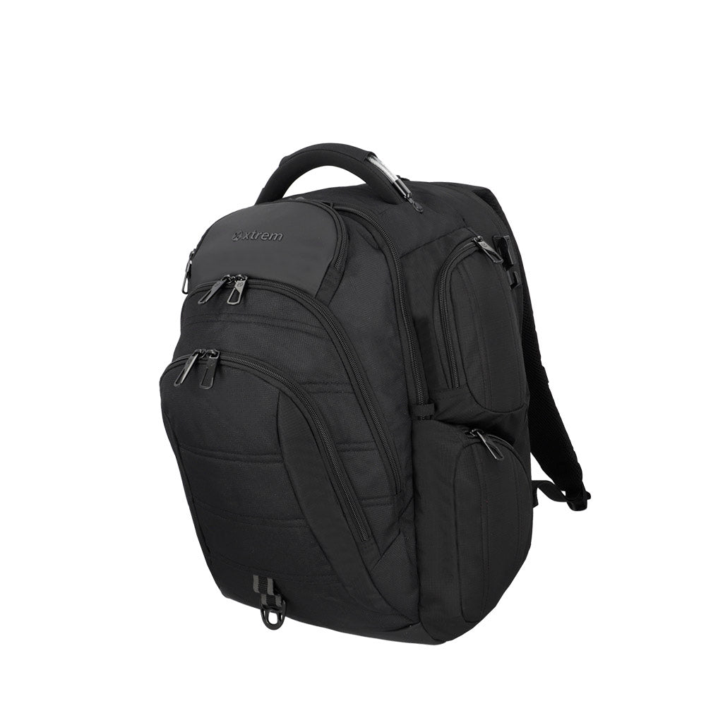 saxoline Mochila para notebook 17" Legend negra Grandes ahorros