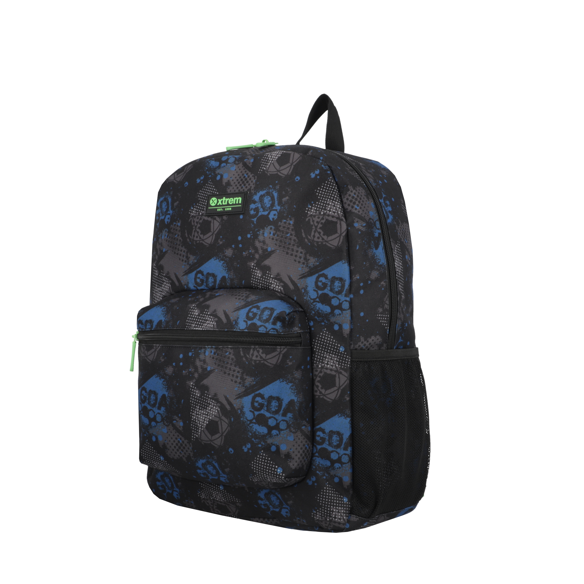 saxoline Set mochila + lonchera + estuche Triple Pack negro fútbol ÚLTIMAS EDICIONES