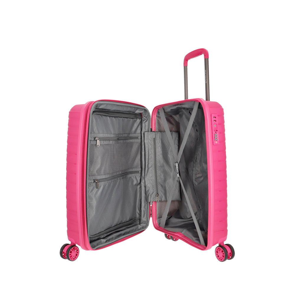 saxoline Maleta de cabina Titanium Impact Pro rosada Superdescuento
