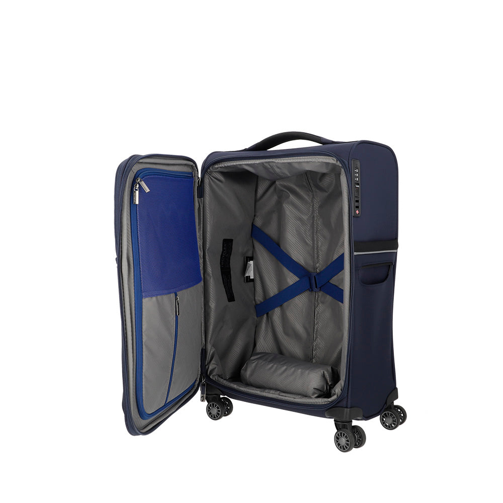 saxoline Maleta de cabina 73h Navy Último día