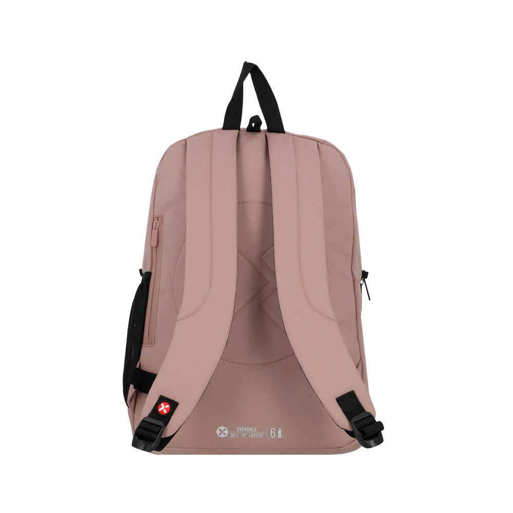saxoline Mochila para notebook 16" Everdale rosada Tienda de fábrica