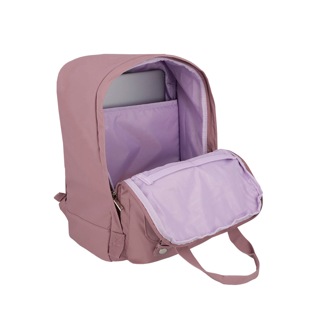 saxoline Mochila para notebook 15" Briz 2.0 rosada Rebajas baratas