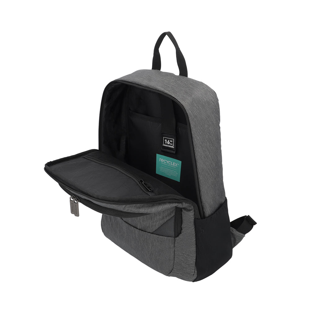 saxoline Mochila para notebook Road gris 16" Tienda de fábrica