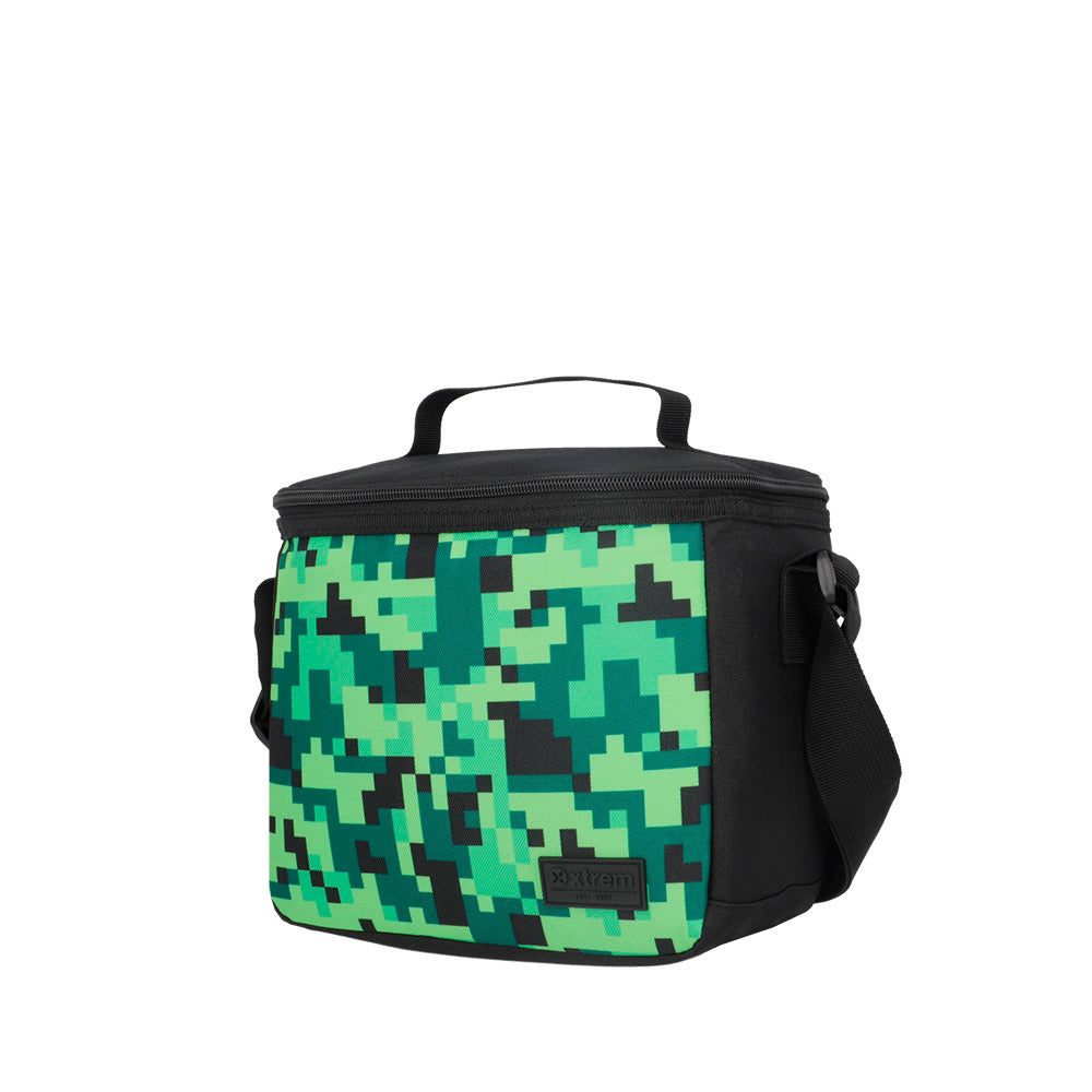 saxoline Set mochila + bolso + lonchera + estuche Megapack 2.0 verde Precio de fábrica