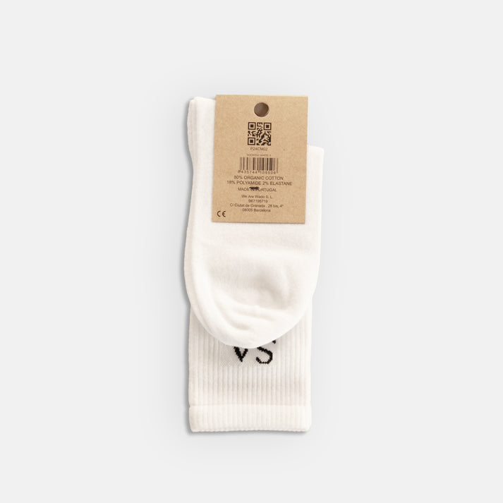 saye Crew Everyday Socks - White Oferta especial de fábrica