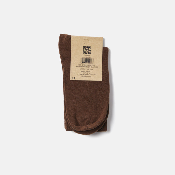 saye Mid-crew Everyday Socks - Chocolate En línea
