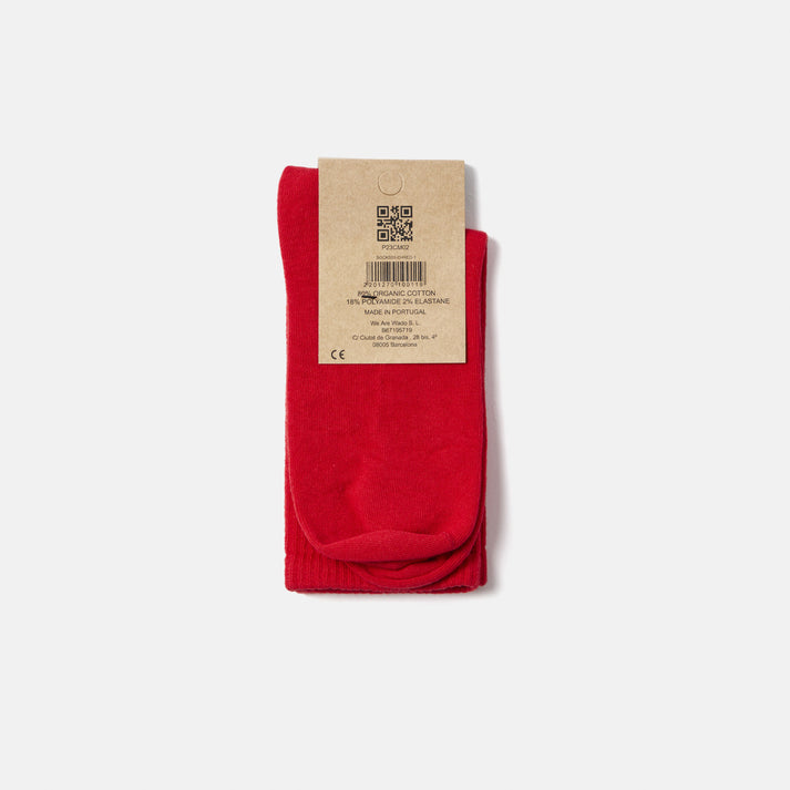 saye Mid-crew Everyday Socks - Cherry Outlet online