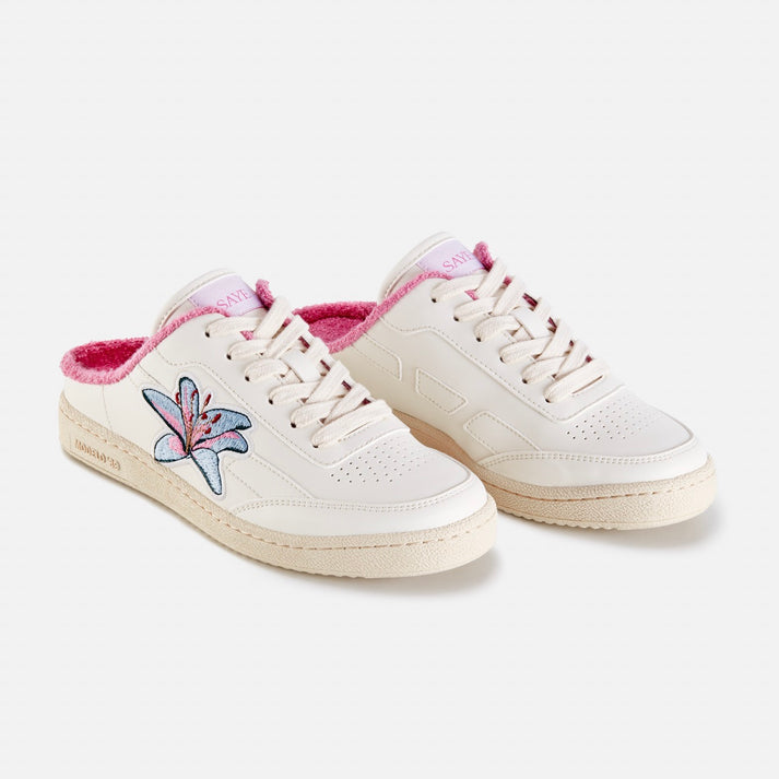saye M89 Mule - Flower Tienda