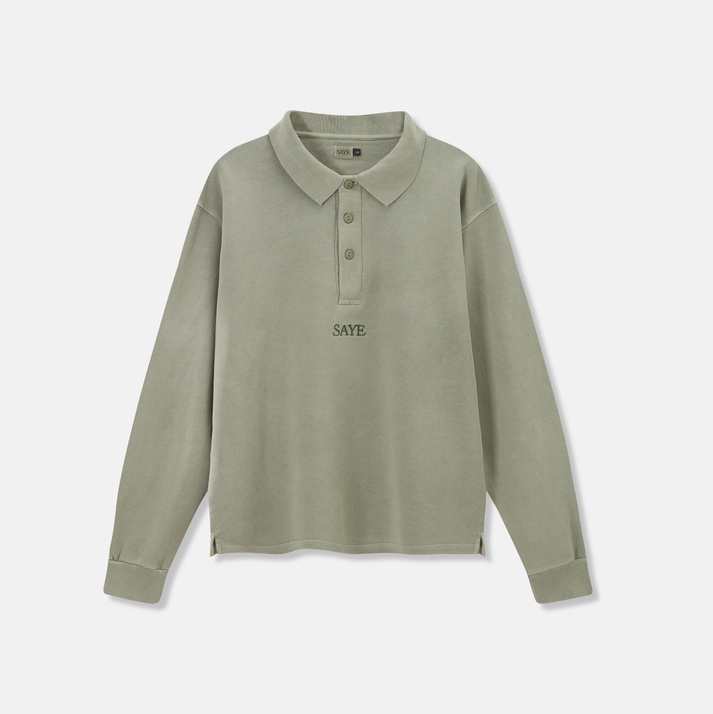 saye Sweatshirt Polo Calathea Descuentos del mes