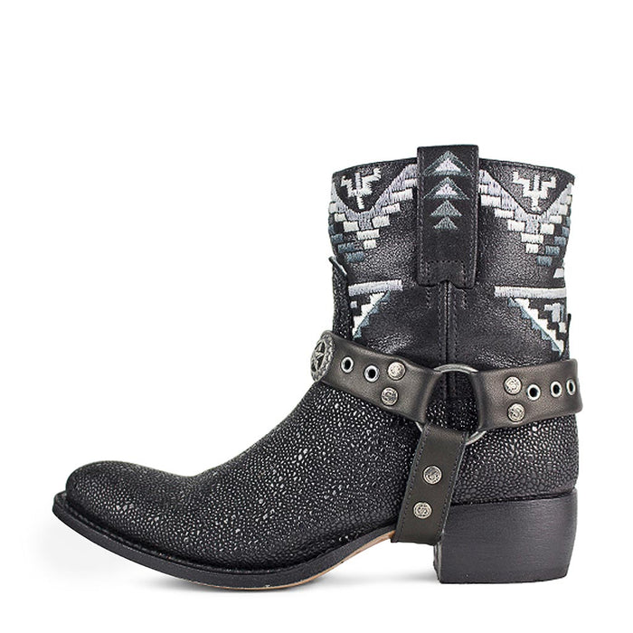 sendra 11418 Sara Imit. Mantaraya Negro-Pol Superdescuento