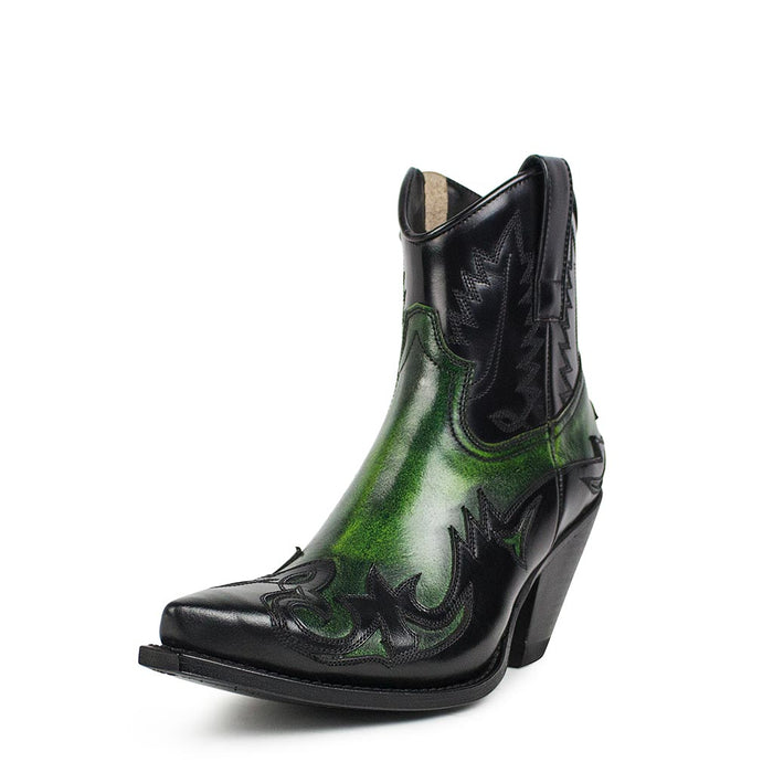 sendra 16695 Gorca Denver Verde Cepillado-Flora Negro Outlet online