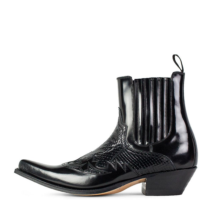 sendra 9396P JAVI PITON A/N NEGRO COSTRA BRILLO FLORA NEGRO Devoluciones gratuitas