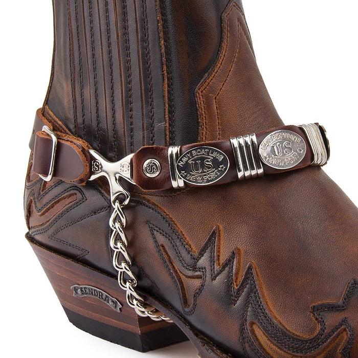 sendra ARNES 54 BROWN PLATA En oferta