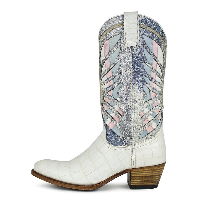 sendra 15999 DEBORA-NL COCO IMIT VICTORIA BLANCO/TELA AZUL Precios de Black Friday