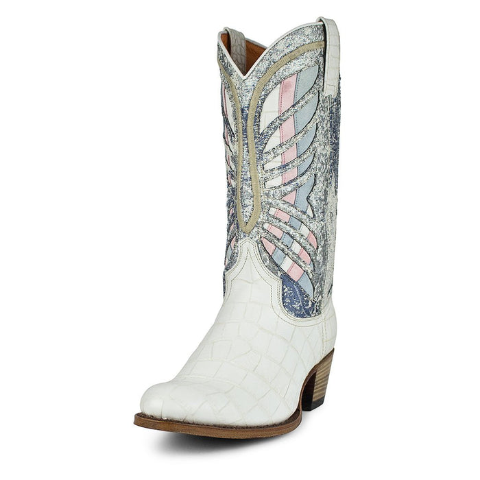 sendra 15999 DEBORA-NL COCO IMIT VICTORIA BLANCO/TELA AZUL Precios de Black Friday