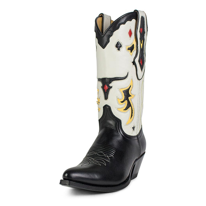 sendra 18389 LIA SALVAJE NEGRO SALVAJE AVORIO Descuento
