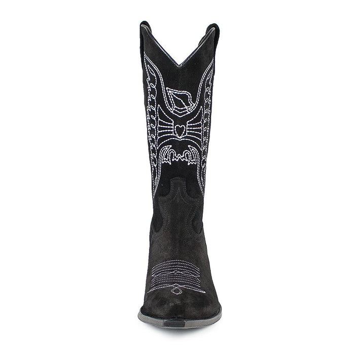 sendra 16800 Lula Serraje Negro Descuento por venta flash
