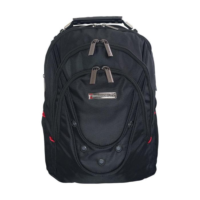 swiss mobility Mochila Portalaptop 17'' BEVERIN Swissmobility Color Negro