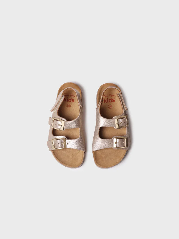 toni pons ELLIOT-QT - Sandalia BIO para niños en serraje | ELLIOT-QT Oferta especial de fábrica