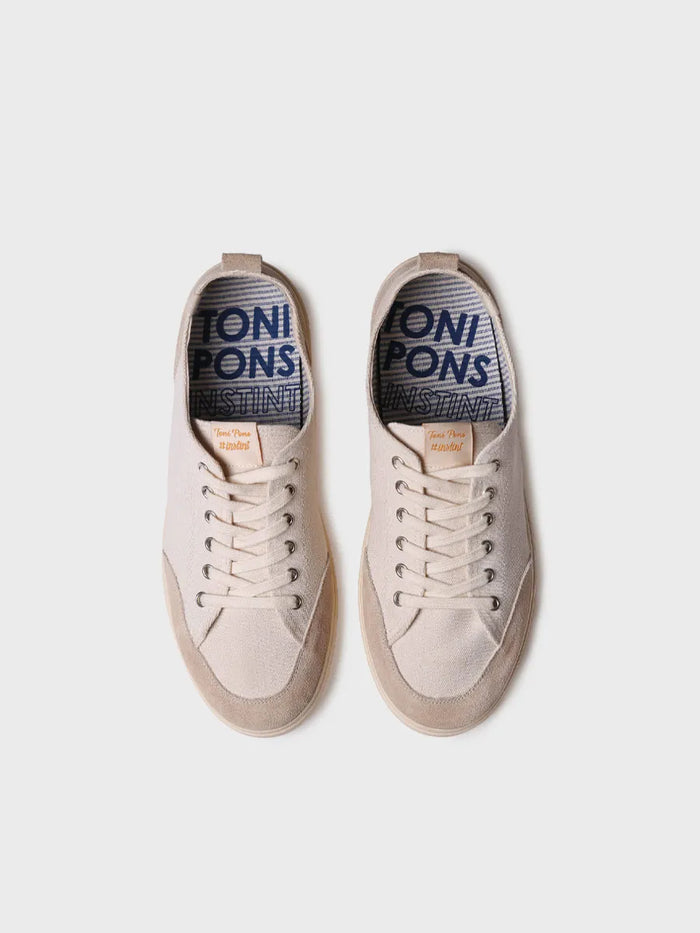 toni pons IRON - Zapatilla deportiva de hombre en algodón con cordones | IRON Libre de impuestos