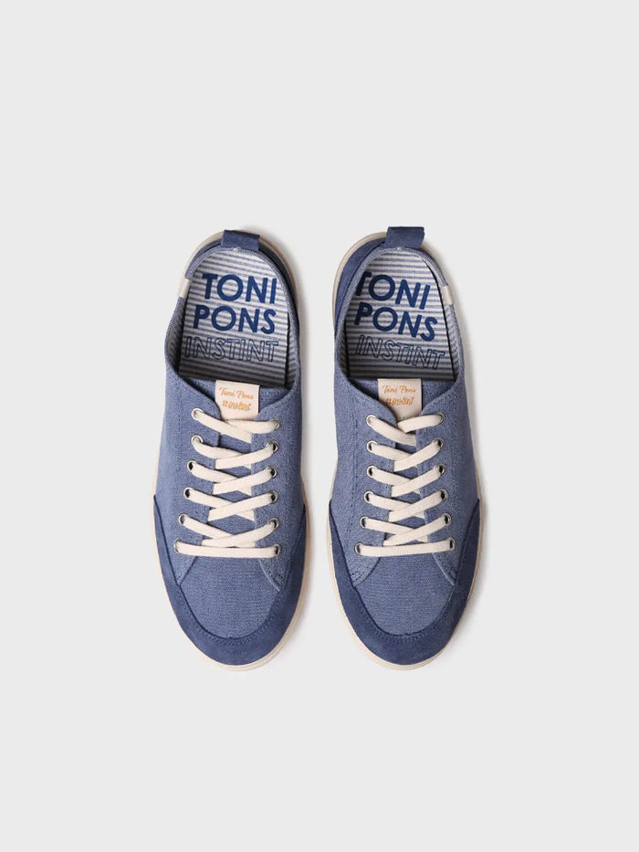 toni pons IRON - Zapatilla deportiva de hombre en algodón con cordones | IRON Descuentos del mes