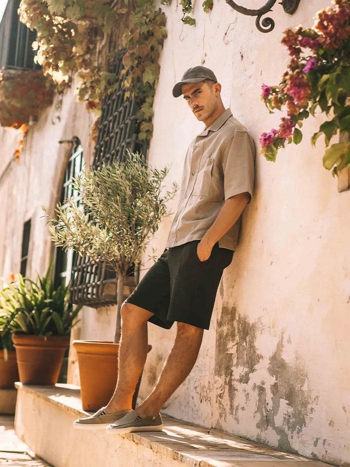 toni pons ILARI - Zapato cerrado de hombre en algodón con elásticos laterales | ILARI Oferta exclusiva