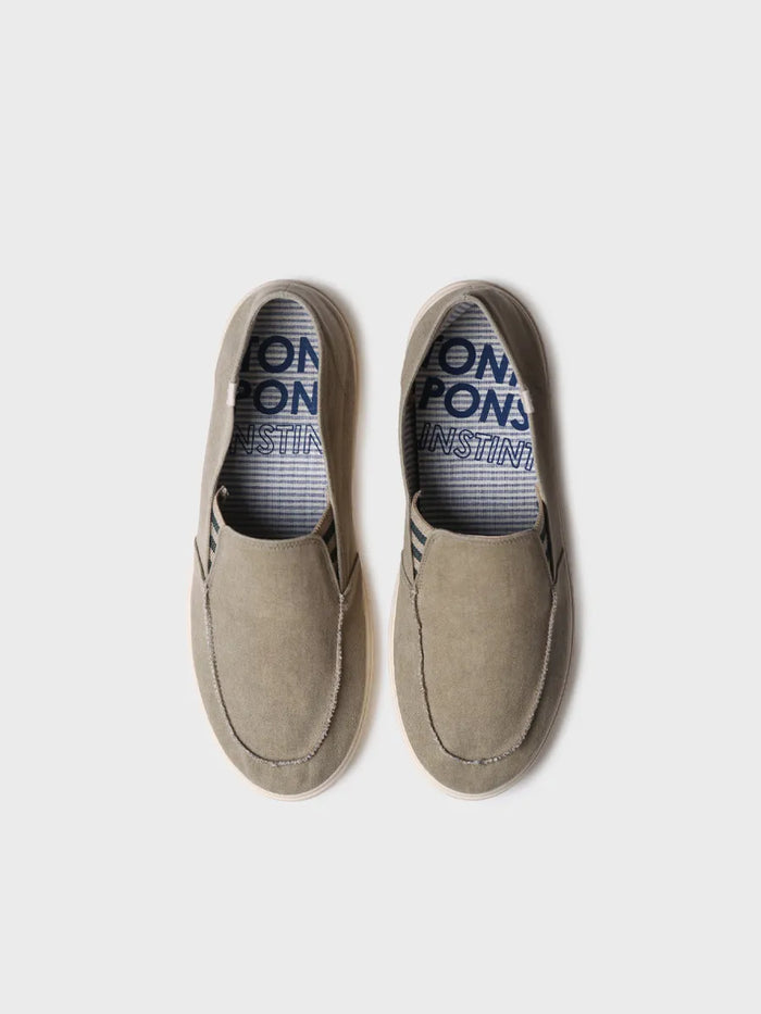 toni pons ILARI - Zapato cerrado de hombre en algodón con elásticos laterales | ILARI Oferta exclusiva