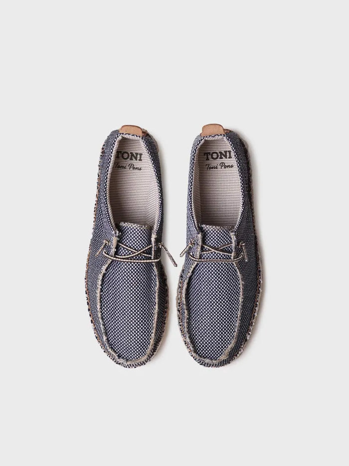 toni pons OSCAR - Alpargata de hombre en rejilla con cordones | OSCAR Ofertas de temporada