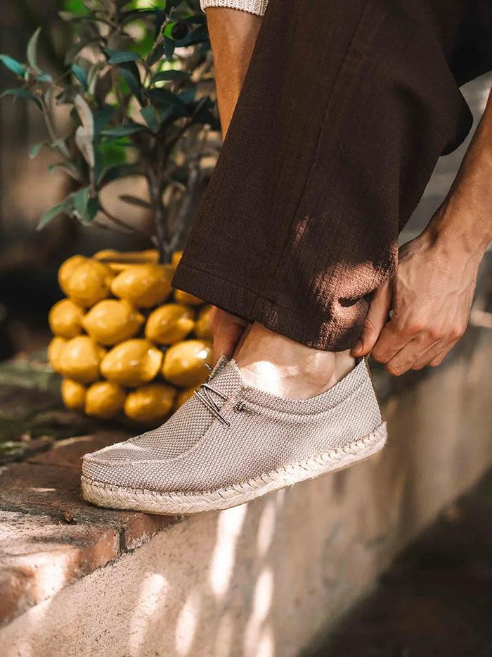 toni pons OSCAR - Alpargata de hombre en rejilla con cordones | OSCAR Ofertas especiales