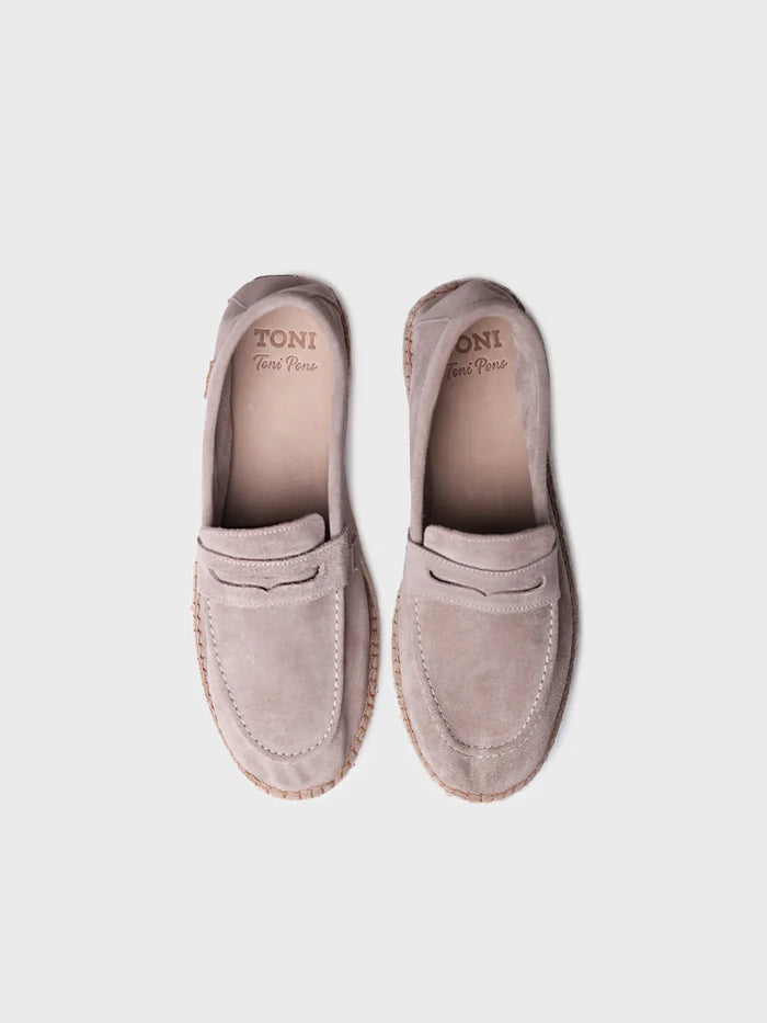 toni pons BENET - Alpargata cerrada para hombre en serraje | BENET Outlet online