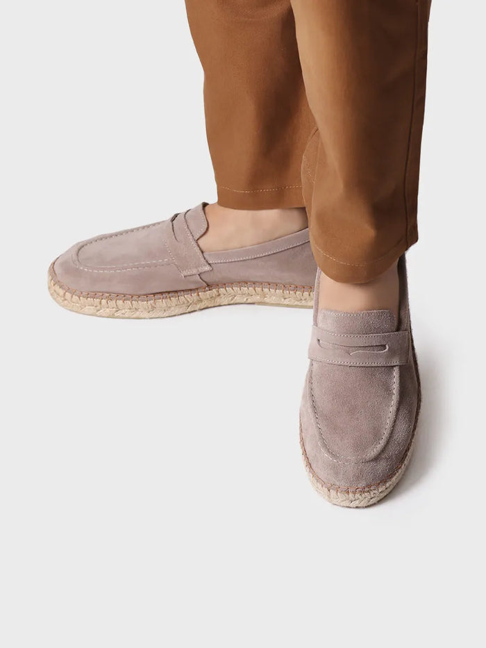 toni pons BENET - Alpargata cerrada para hombre en serraje | BENET Outlet online
