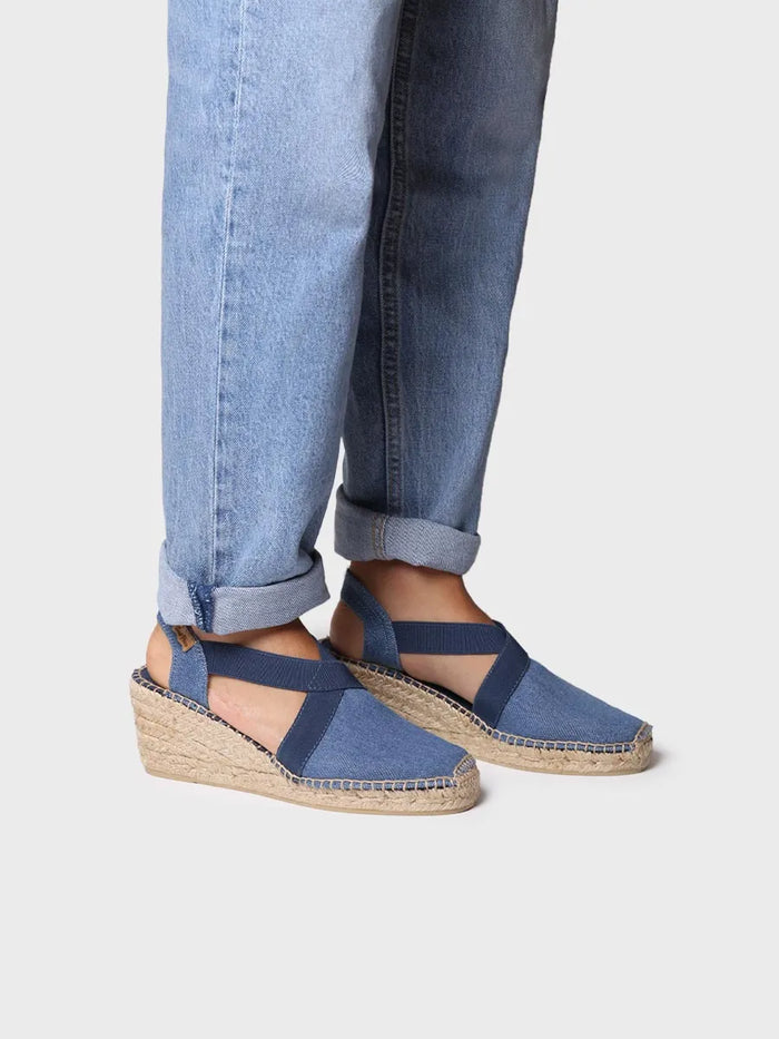 toni pons TER - Alpargata de cuña media vegana | TER Oferta especial de fábrica