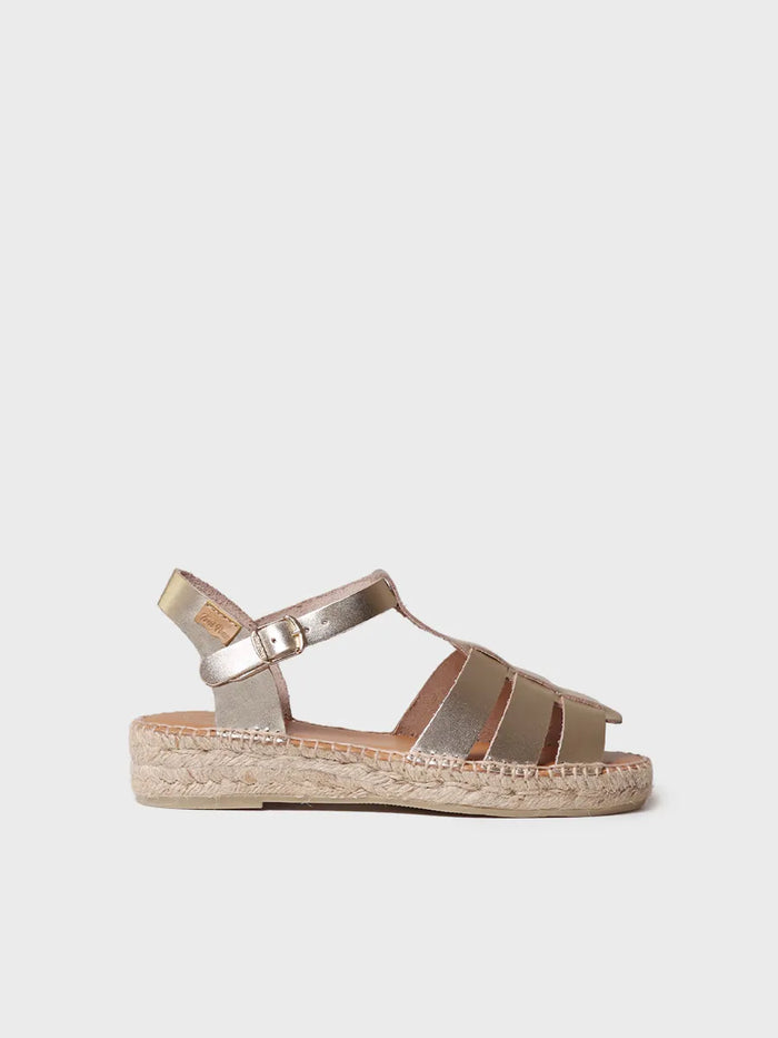 toni pons EMMA - Sandalias cangrejeras planas de mujer en piel | EMMA Ofertas