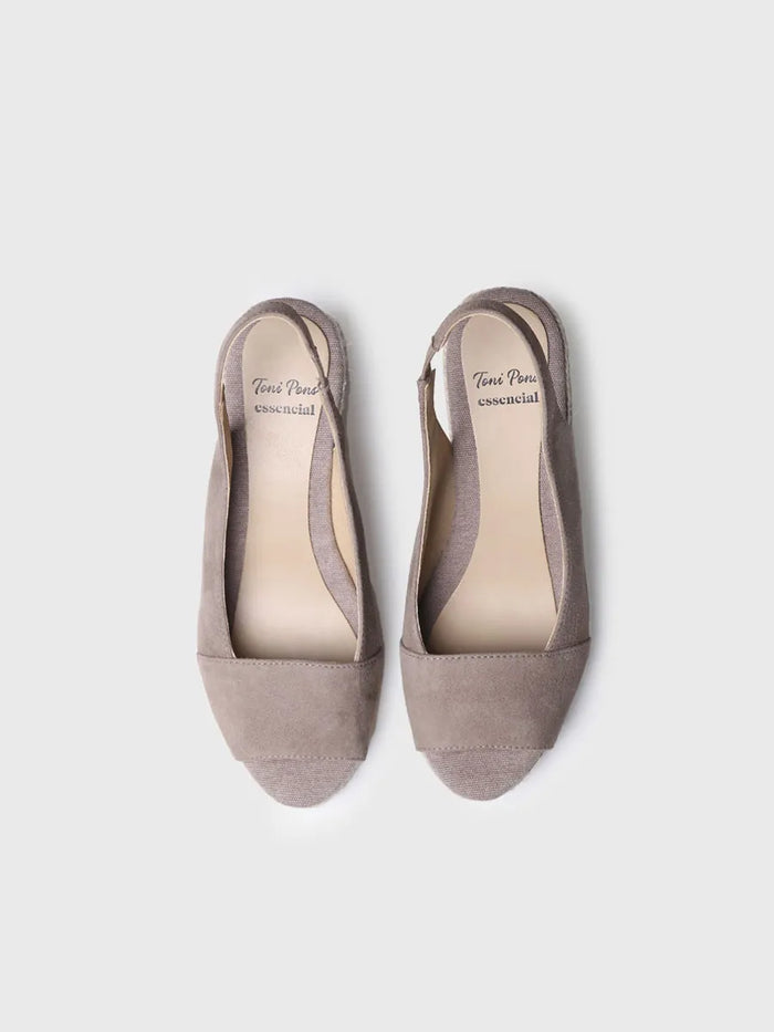 toni pons MONZA-A - Alpargata abierta de cuña para mujer | MONZA-A Ventas relámpago