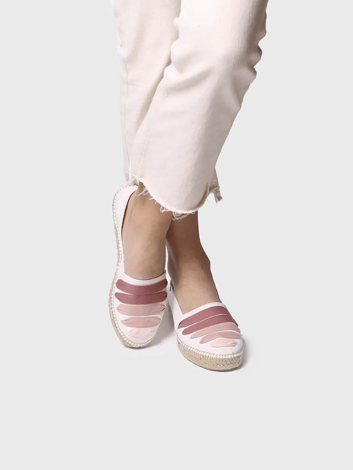 toni pons ROSE-CM - Alpargata plana con cintas para mujer | ROSE-CM Superdescuento