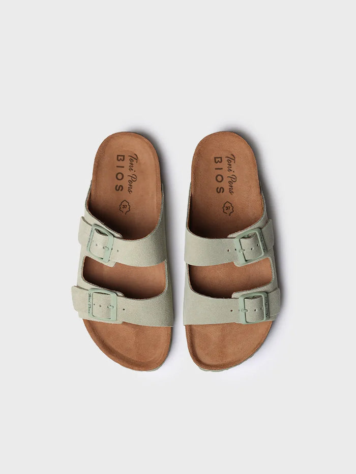 toni pons GHANA-QT - Sandalia de mujer con doble hebilla | GHANA-QT Tienda de fábrica