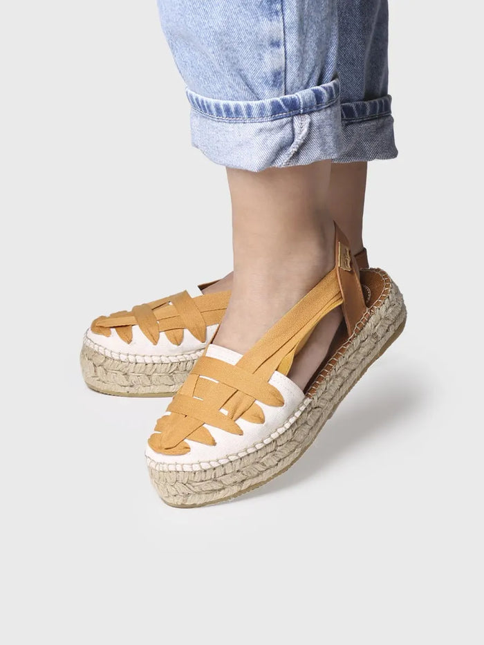toni pons RIO-CU - Alpargata plana con tiras cruzadas | RIO-CU En oferta