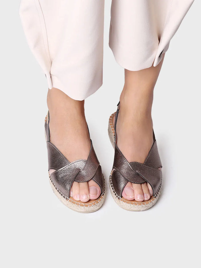 toni pons ENOLA-P - Alpargata para mujer en piel | ENOLA-P Oferta especial