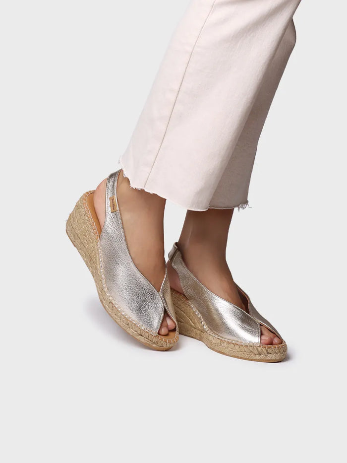toni pons LAILA-P - Alpargata de cuña estilo peep toe | LAILA-P Envío internacional gratuito