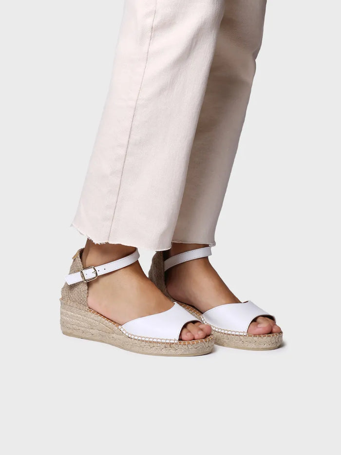 toni pons BRIELLA-P - Alpargata abierta de mujer con cuña baja | BRIELLA-P Tienda