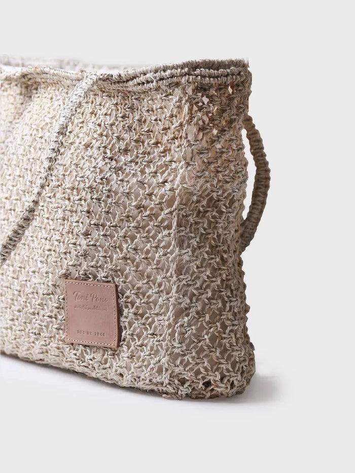 toni pons GANGES - Bolso shopper de mujer en trenza de yute | GANGES Precio de fábrica