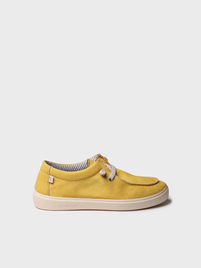 toni pons IRELIA - Zapato de mujer en algodón con cordones elásticos | IRELIA