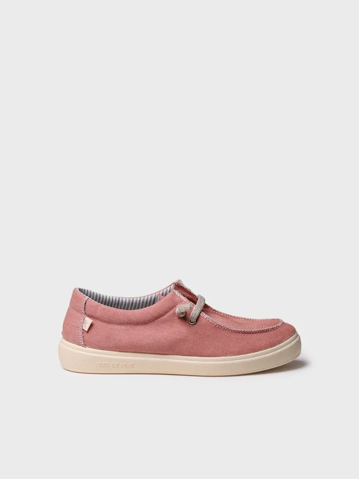 toni pons IRELIA - Zapato de mujer en algodón con cordones elásticos | IRELIA