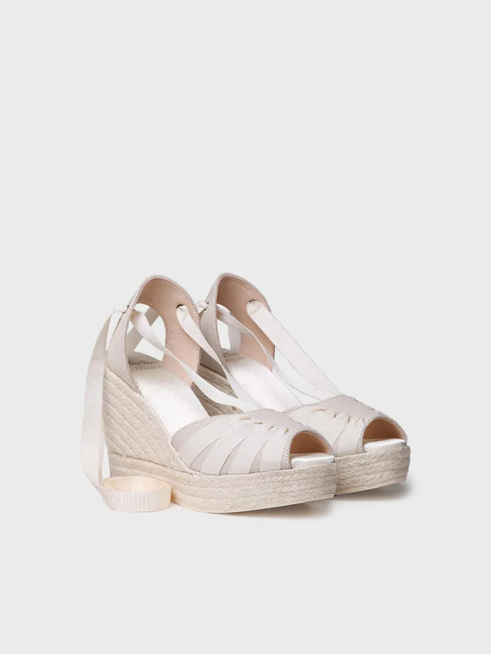 toni pons DELILAH - Alpargata de novia en tejido de algodón | DELILAH Tienda de fábrica