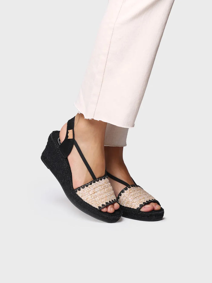 toni pons SELVA-IP - Alpargata de mujer en tejido trenzado con cuña tintada | SELVA-IP Últimos 3 días